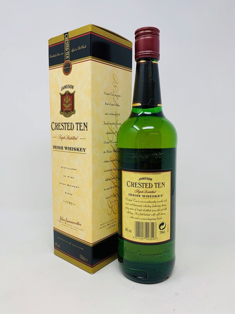 JAMESON'S CRESTED TEN TRIPLE DISTILLED IRISH WHISKEY