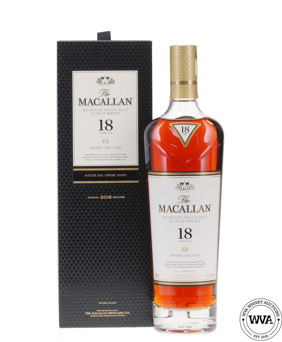Macallan 18 Year Old Sherry Oak (2018)