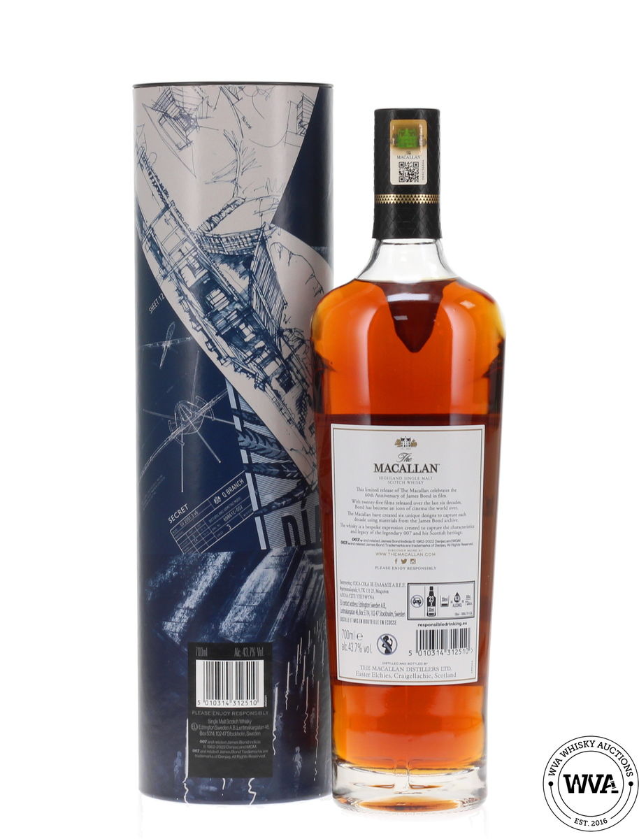 Macallan James Bond 60th Anniversary - Decade VI