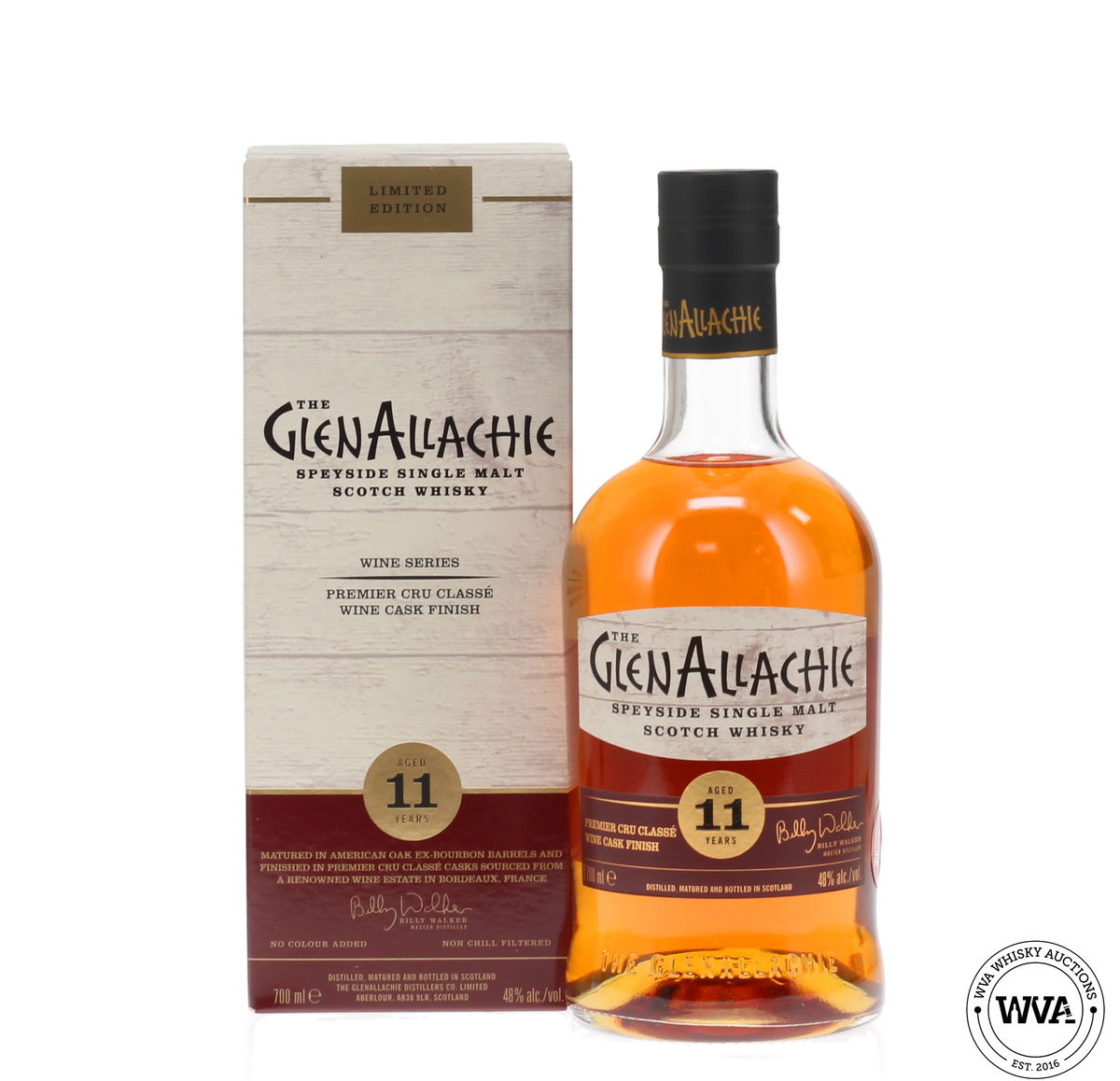 Glenallachie 11 Year Old - Premier Cru Classe Wine Cask Finish