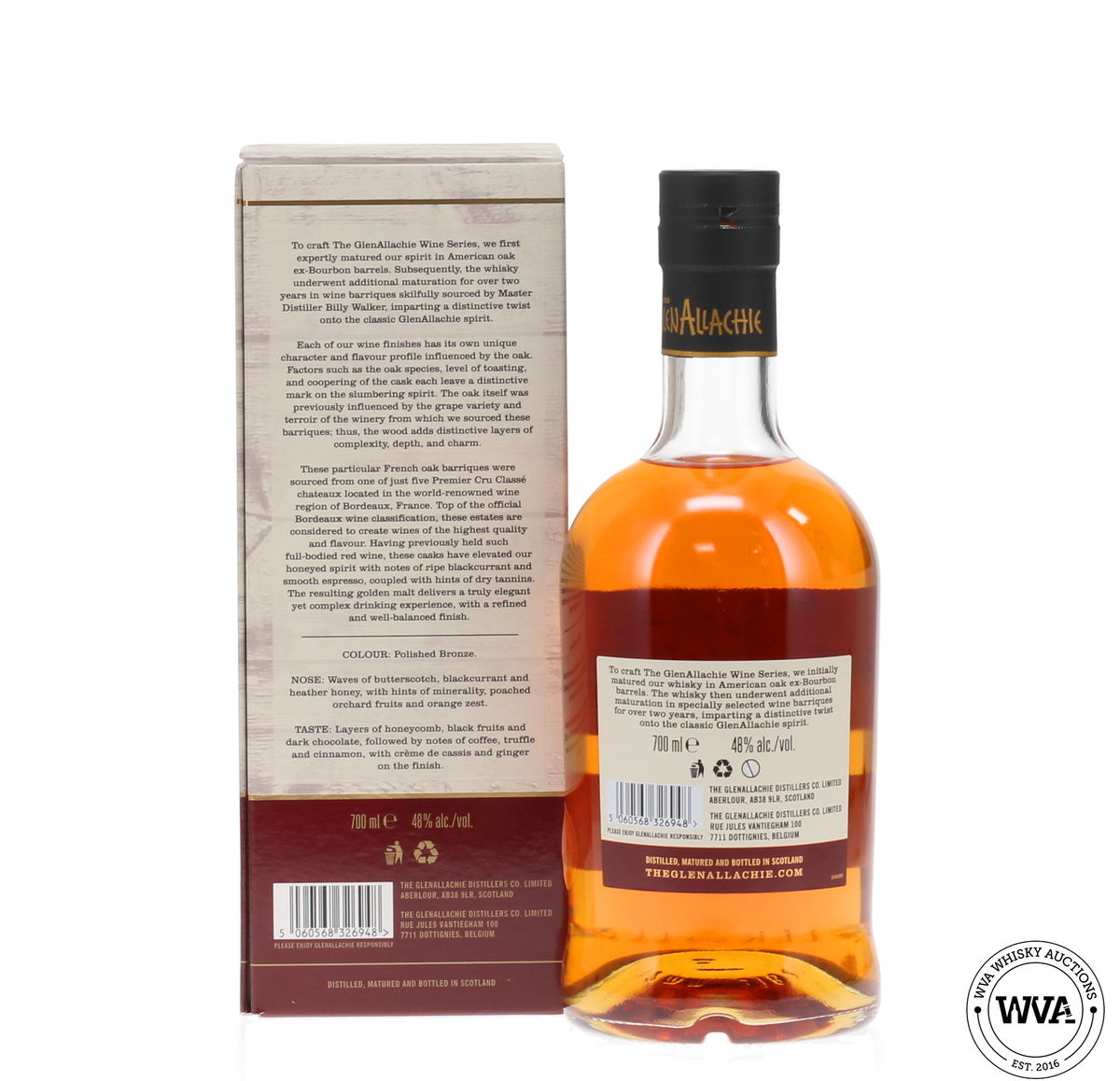 Glenallachie 11 Year Old - Premier Cru Classe Wine Cask Finish