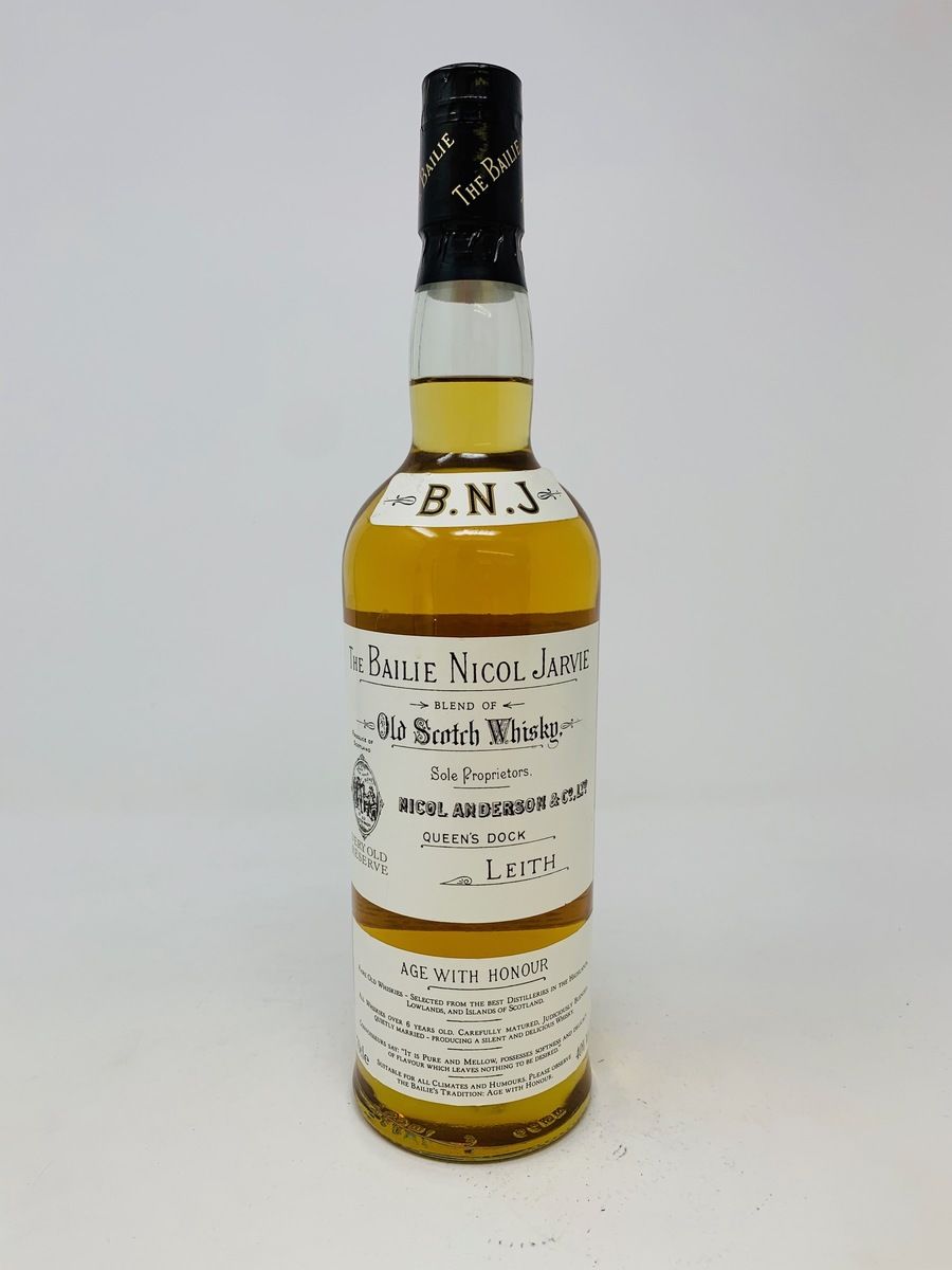THE BAILIE NICOL JARVIE OLD SCOTCH WHISKY