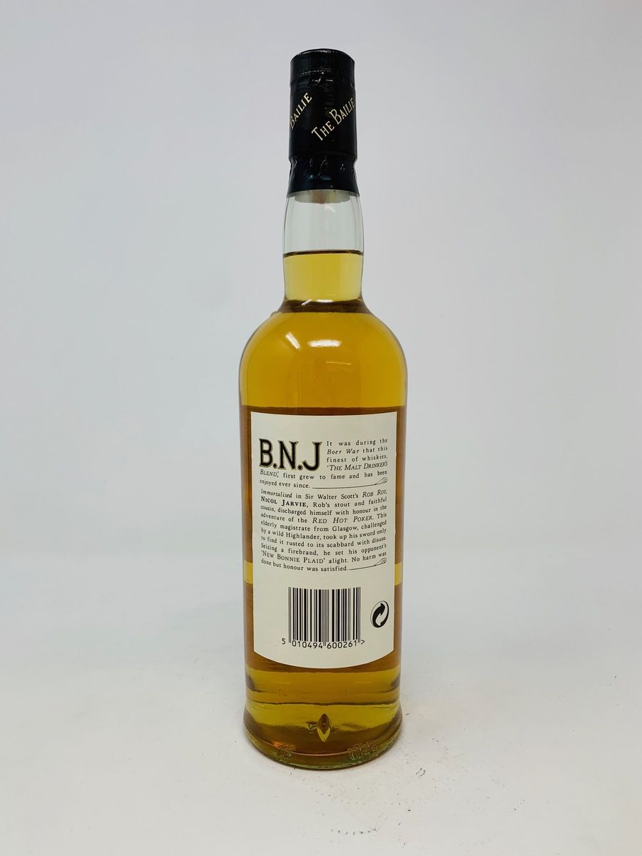THE BAILIE NICOL JARVIE OLD SCOTCH WHISKY
