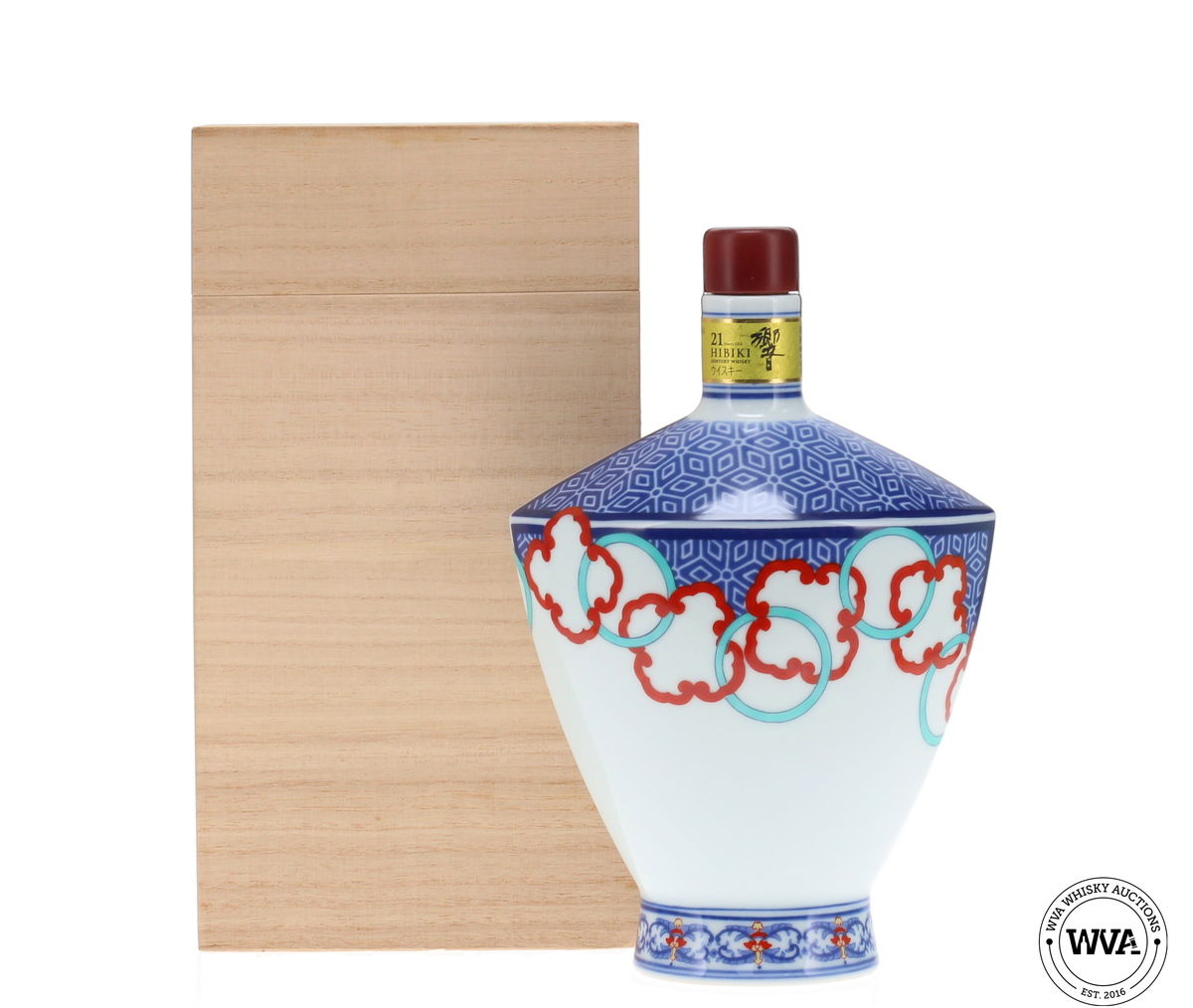 Hibiki 21 Year Old Ceramic Arita Decanter 60cl (2014) 