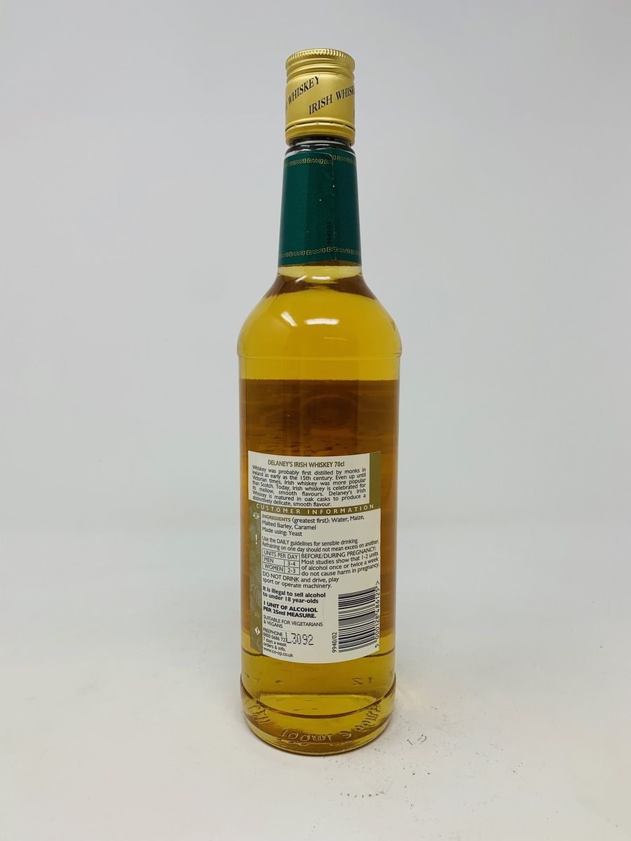 DELANEYS IRISH WHISKY