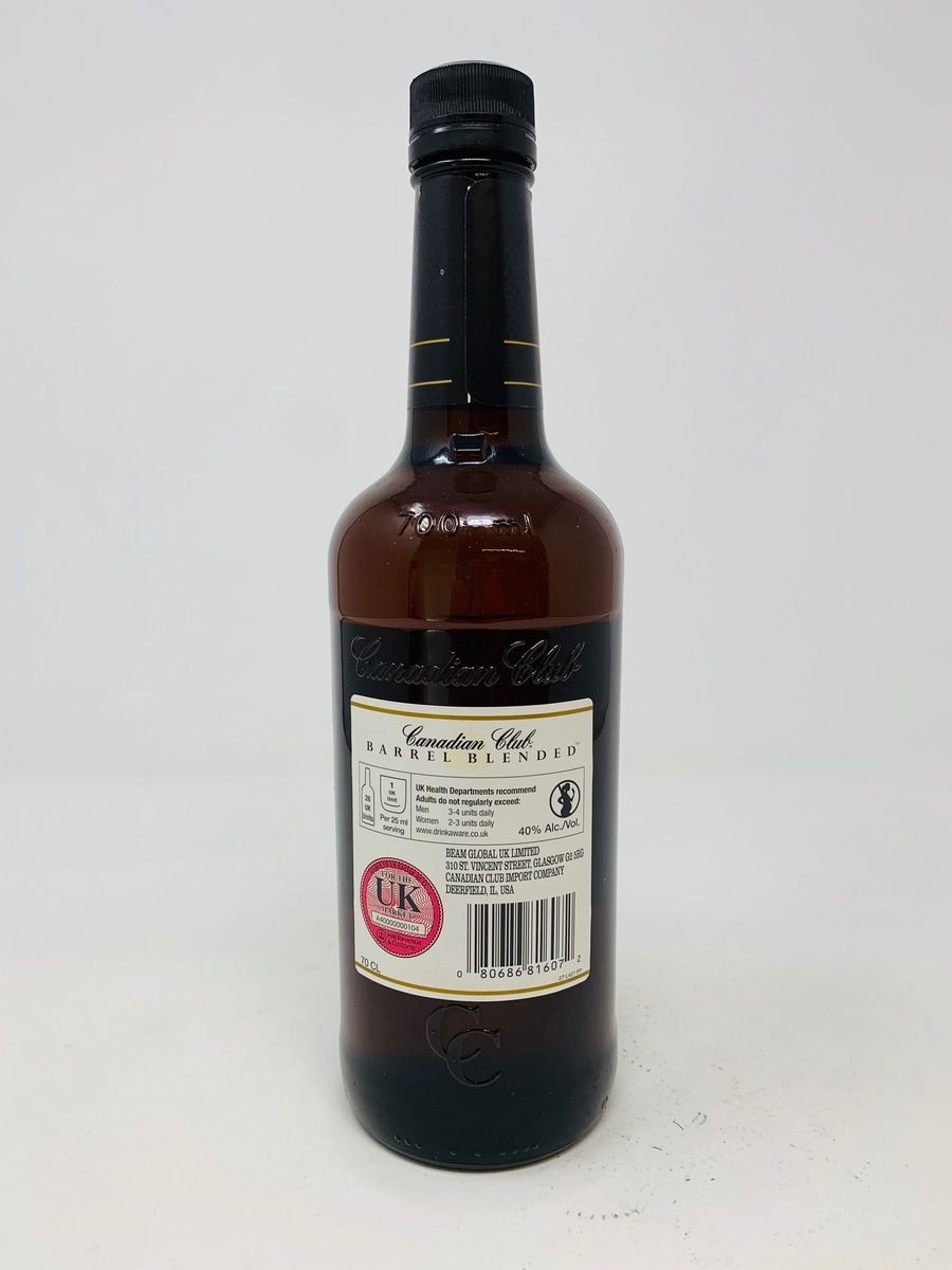 CANADIAN CLUB BARREL BLENDED WHISKY