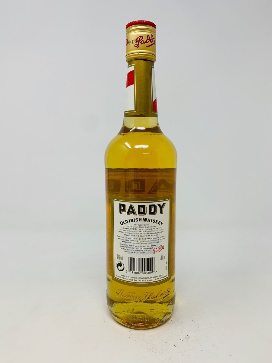 PADDY OLD IRISH WHISKEY
