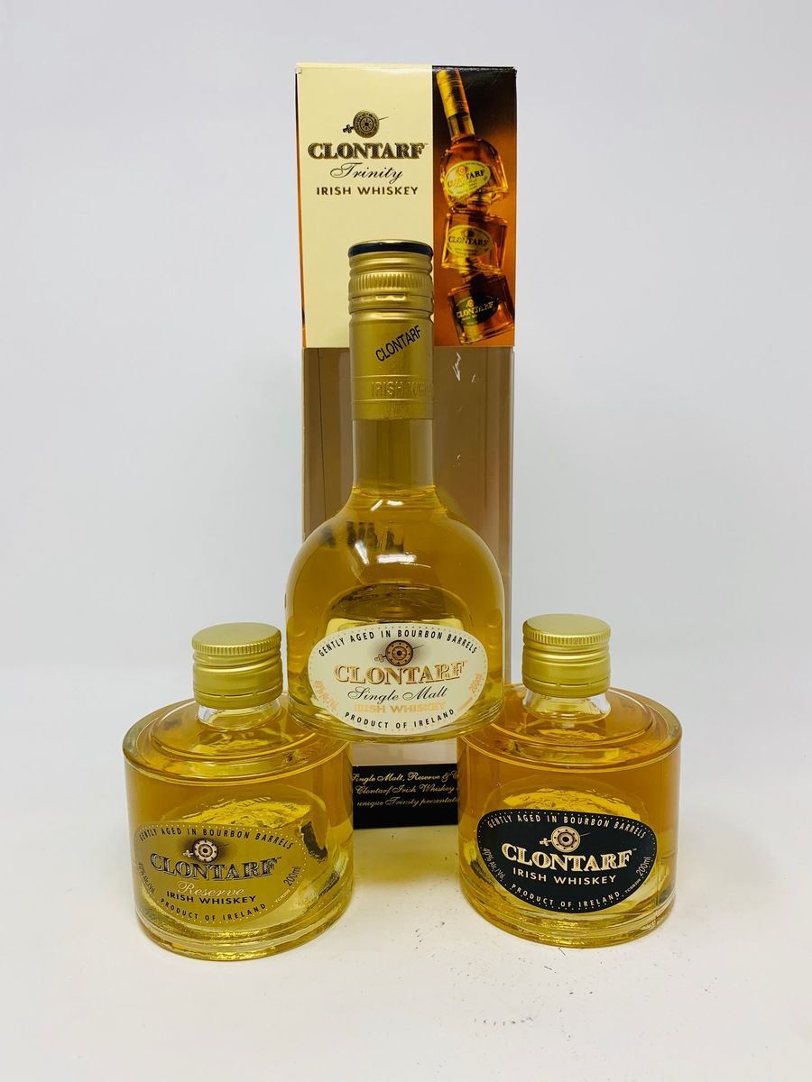 CLONTARF FAMILY IRISH WHISKY 3 X 20CL