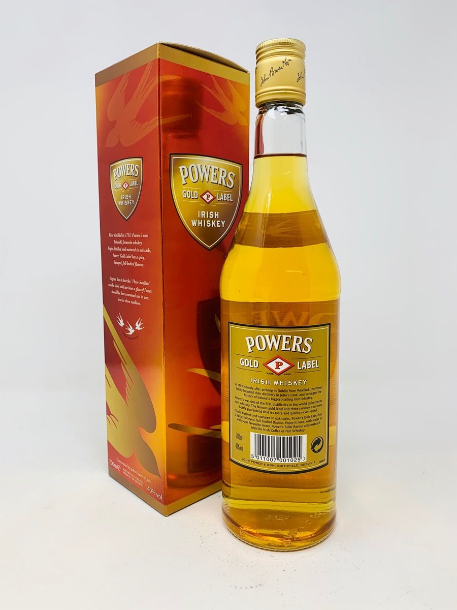 POWERS GOLD LABEL IRISH WHISKEY 