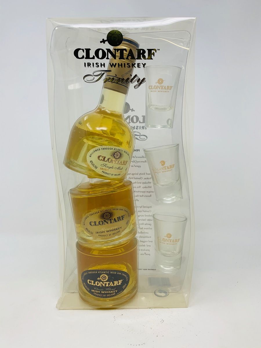 CLONTARF FAMILY IRISH WHISKY 3 X 20CL