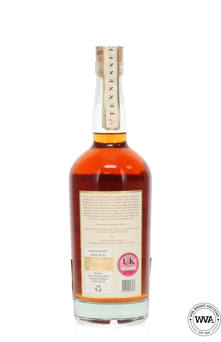 Leiper's Fork - Bottled In Bond Tennessee Whiskey