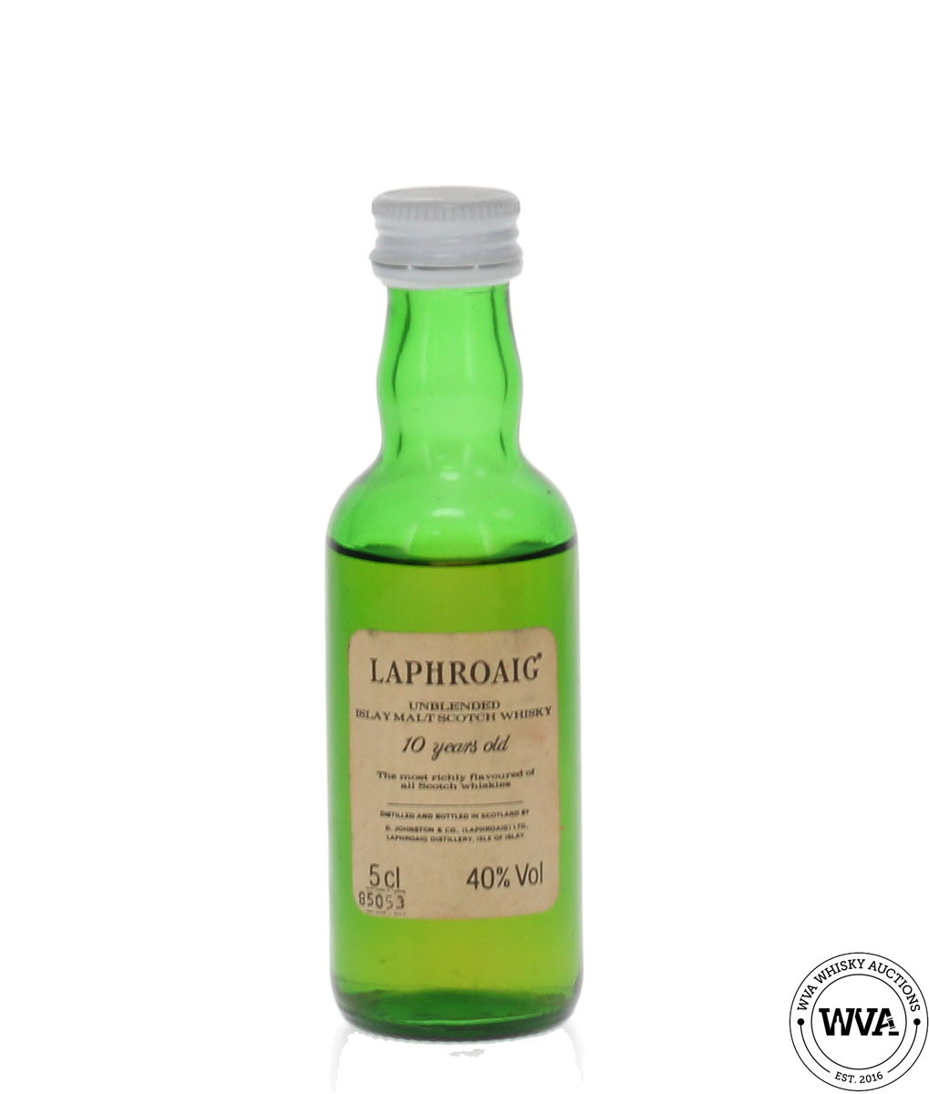 Laphroiag 10 Year Old Pre Royal Warrant Miniature