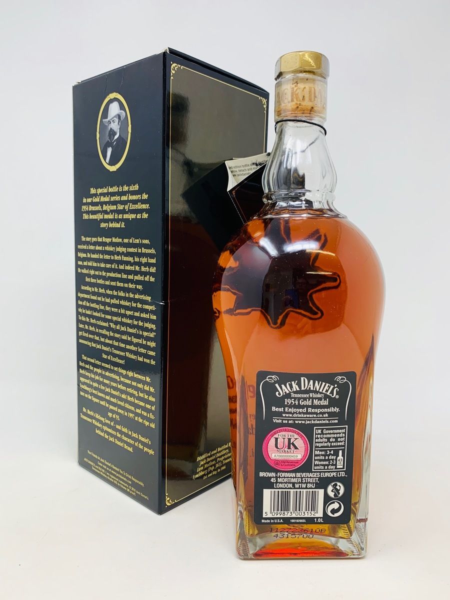 JACK DANIELS 1954 GOLD MEDAL