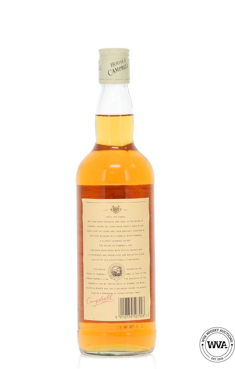 House Of Campbell Finest Scotch Whisky