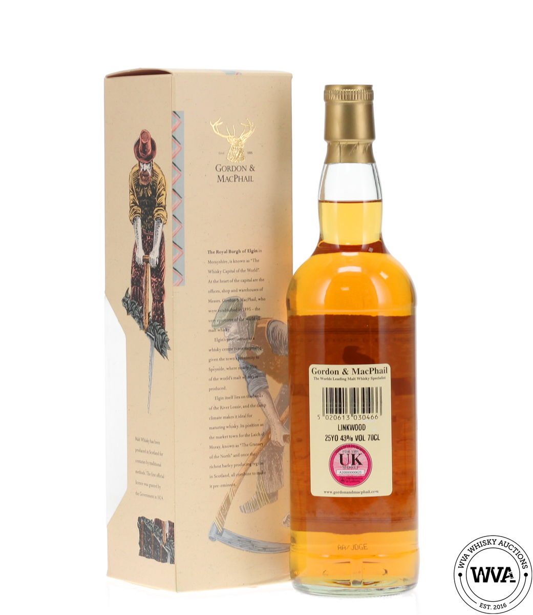 Linkwood 25 Year Old - Gordon & Macphail