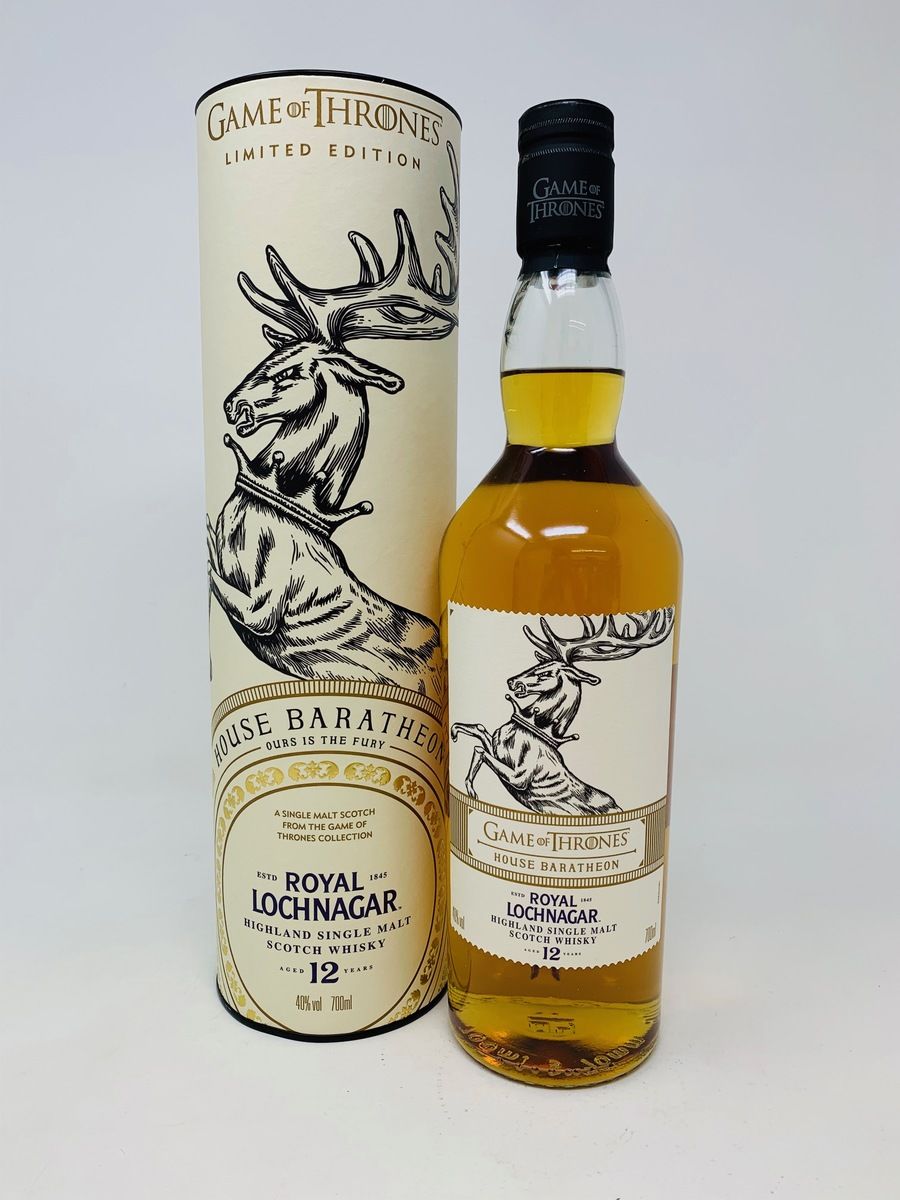 ROYAL LOCHNAGAR GoT HOUSE BARATHEON 12 YEAR OLD 