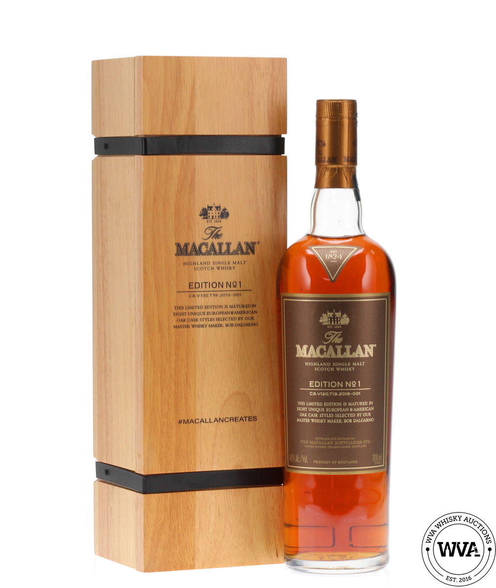 Macallan Edition No.1 Wooden Box - Import