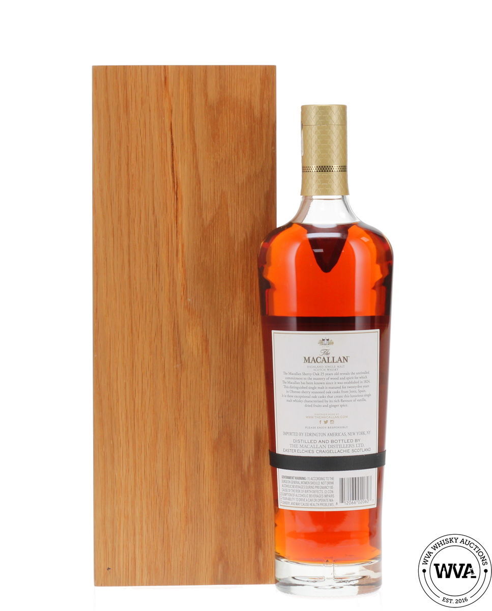 Macallan 25 Year Old Sherry Oak (2021)