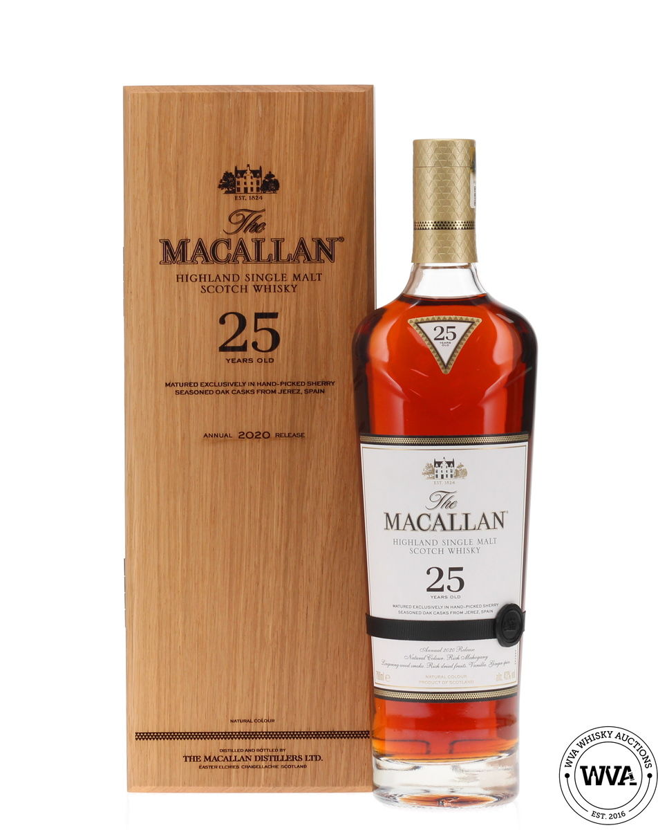 Macallan 25 Year Old Sherry Oak (2020)