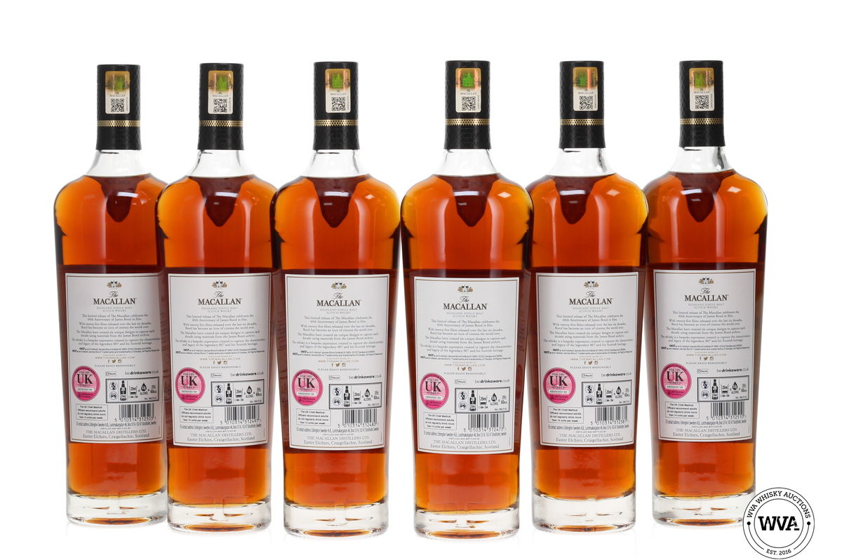 Macallan James Bond 60th Anniversary - Decades I - VI