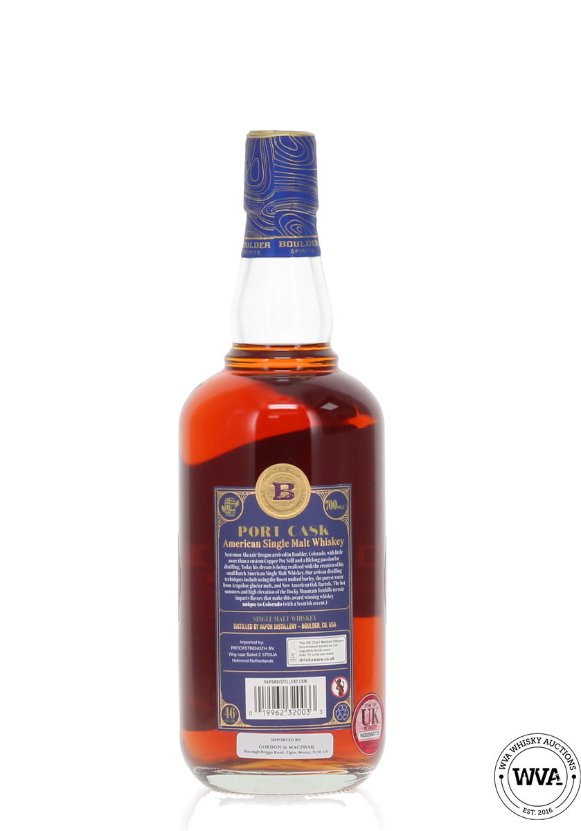 Boulder Port Cask - American Single Malt Whiskey