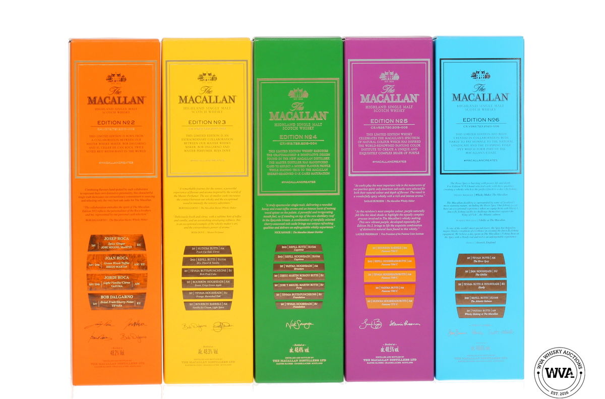 Macallan Editions (2-6) 
