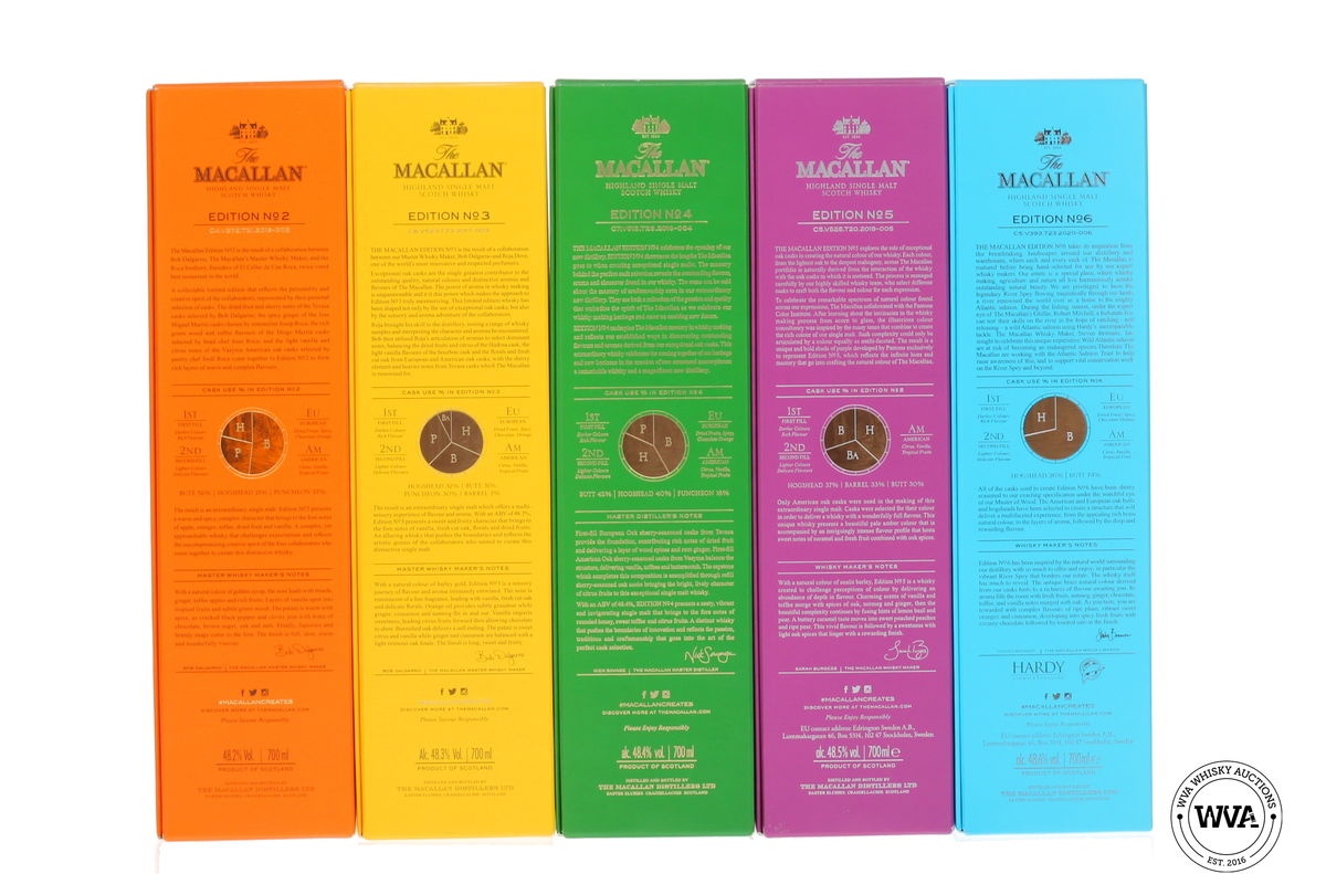 Macallan Editions (2-6) 