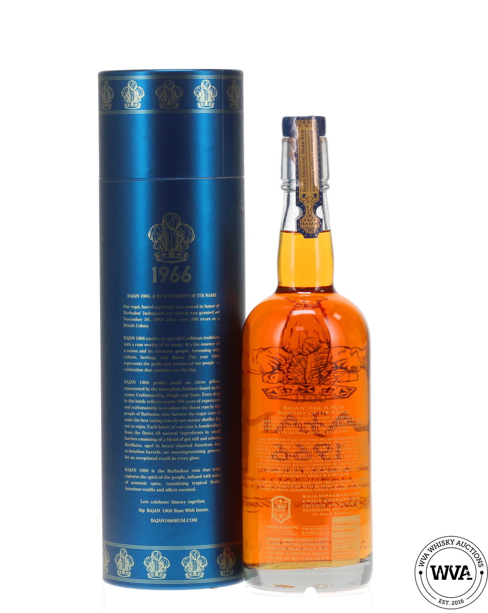 Bajan 1966 Grande Reserve Handcrafted Small Batch Barbados Rum