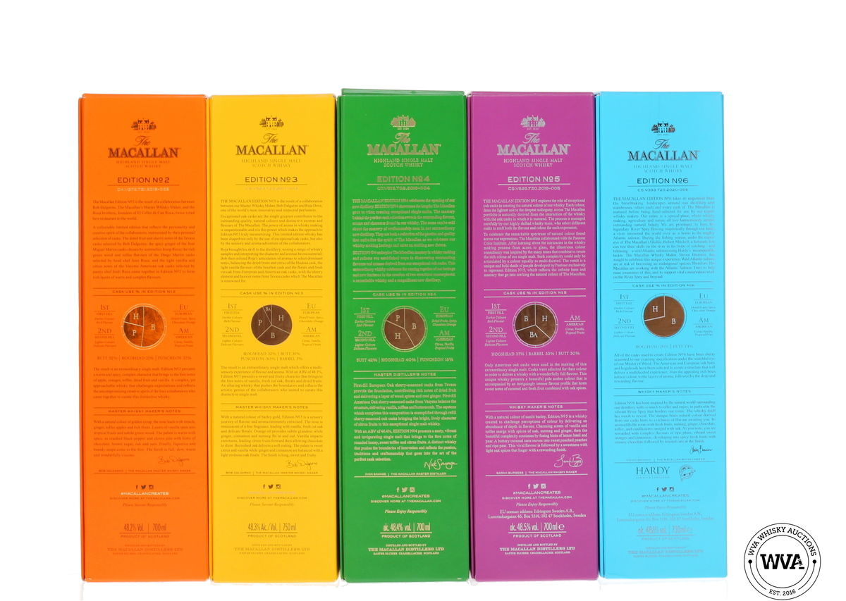 Macallan Editions (2-6) 