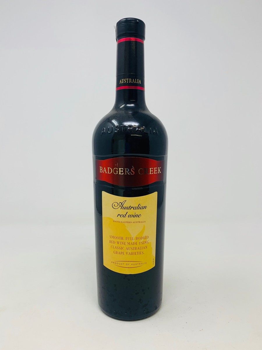 BADGERS CREEK AUSTRALIAN RED WINE