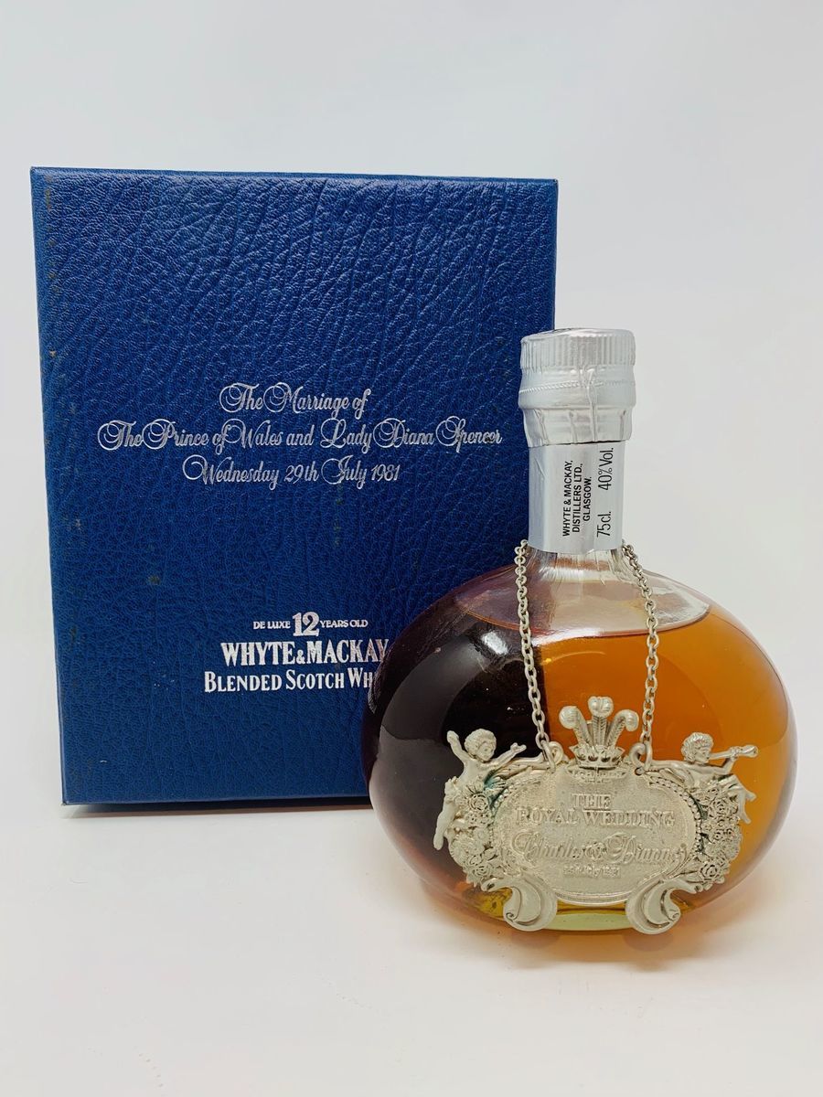 WHYTE & MACKAY 12 YEAR OLD - ROYAL WEDDING EDITION 1981