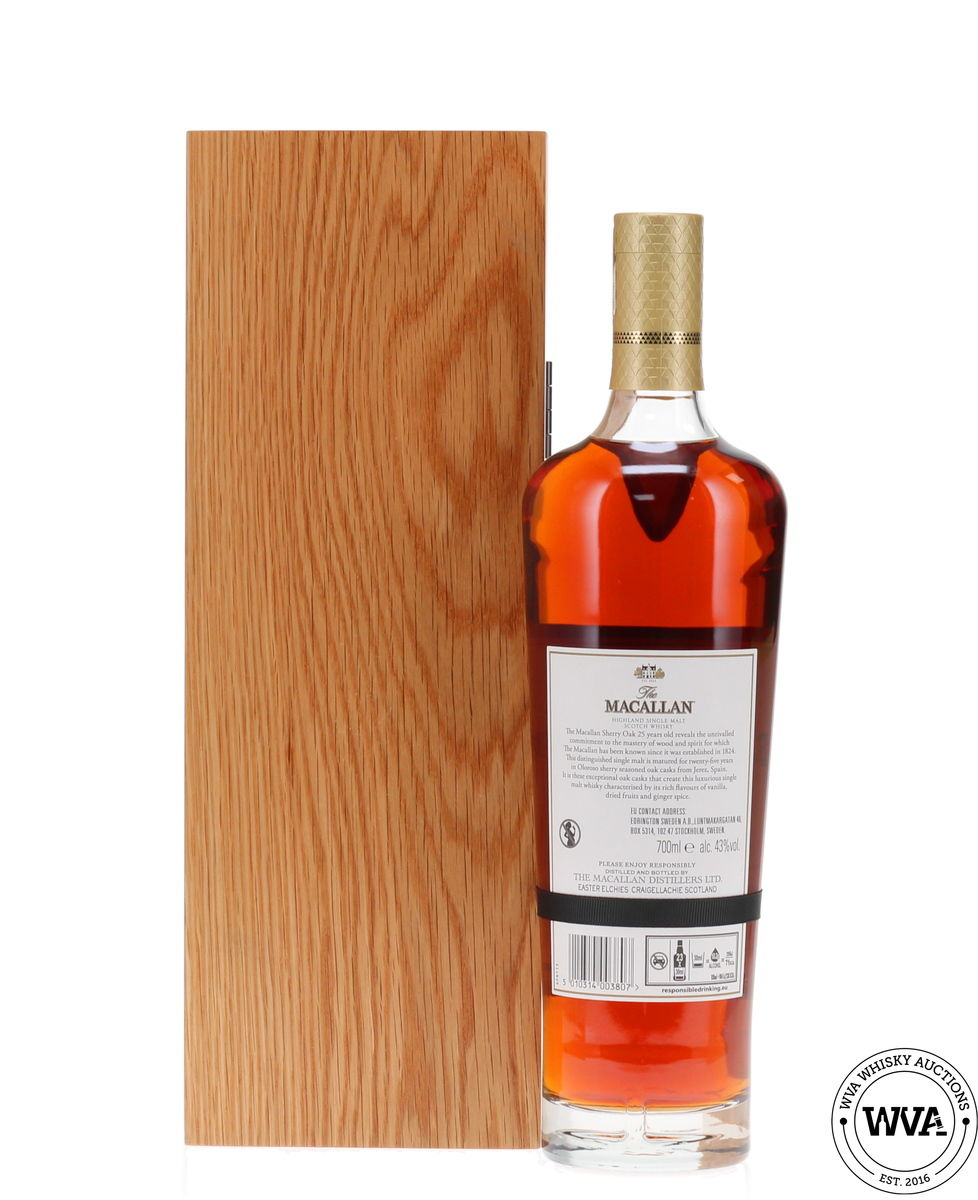 Macallan 25 Year Old Sherry Oak (2022) 