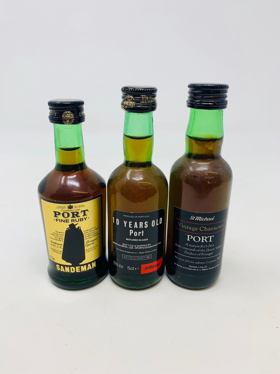 3 X PORT MINIATURES 