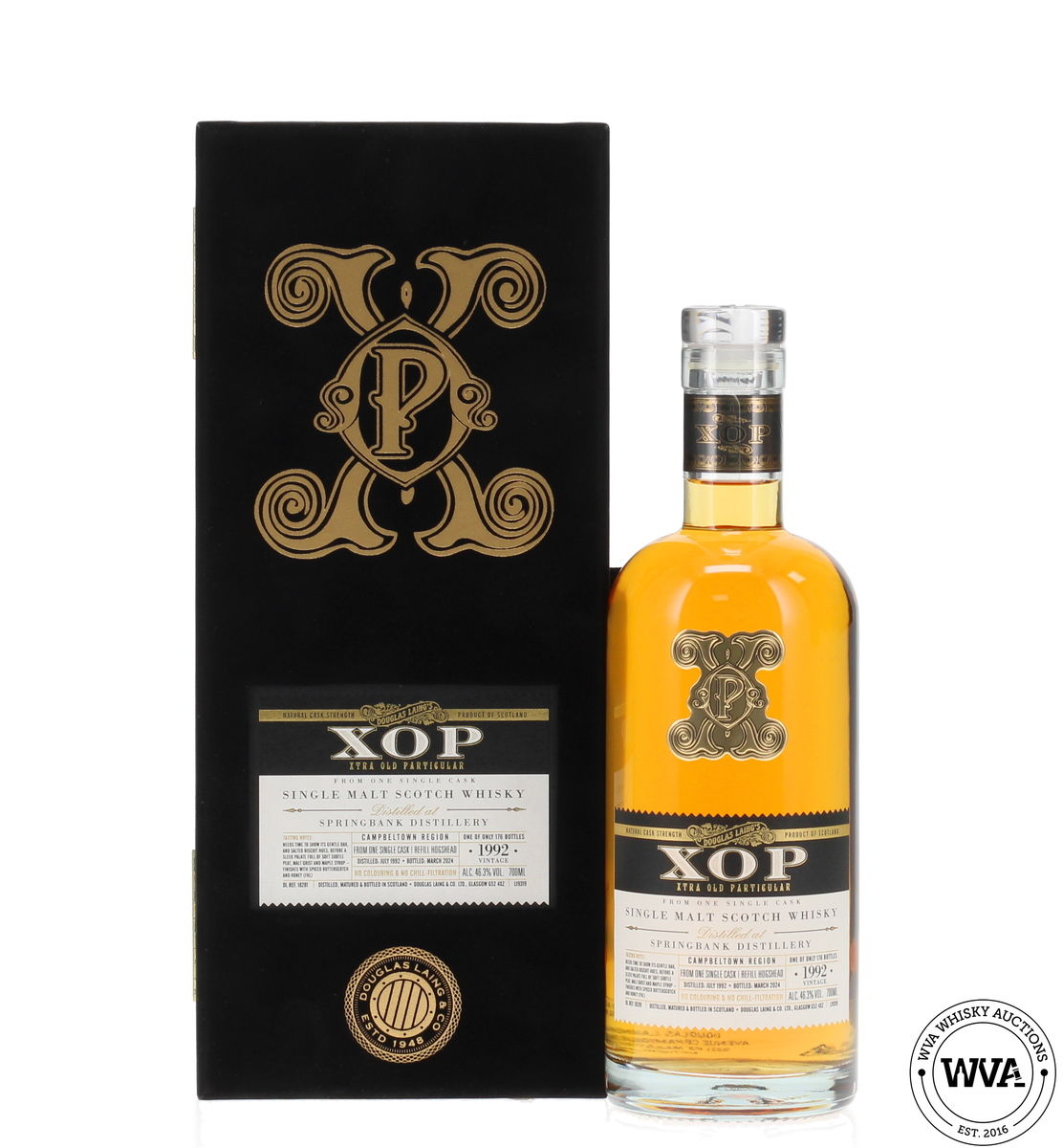 Springbank 1992 Single Cask - Douglas Laing's XOP Black
