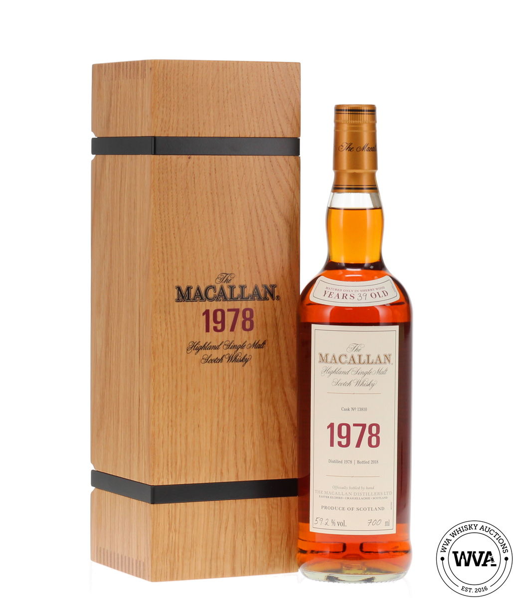 Macallan 39 Year Old 1978 #13810 - Fine & Rare