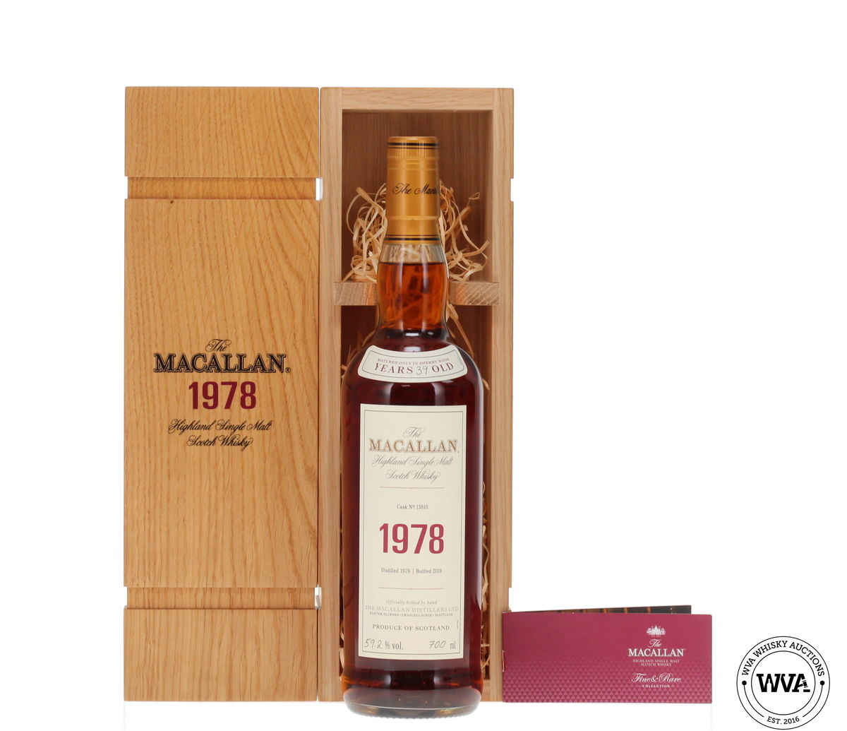 Macallan 39 Year Old 1978 #13810 - Fine & Rare