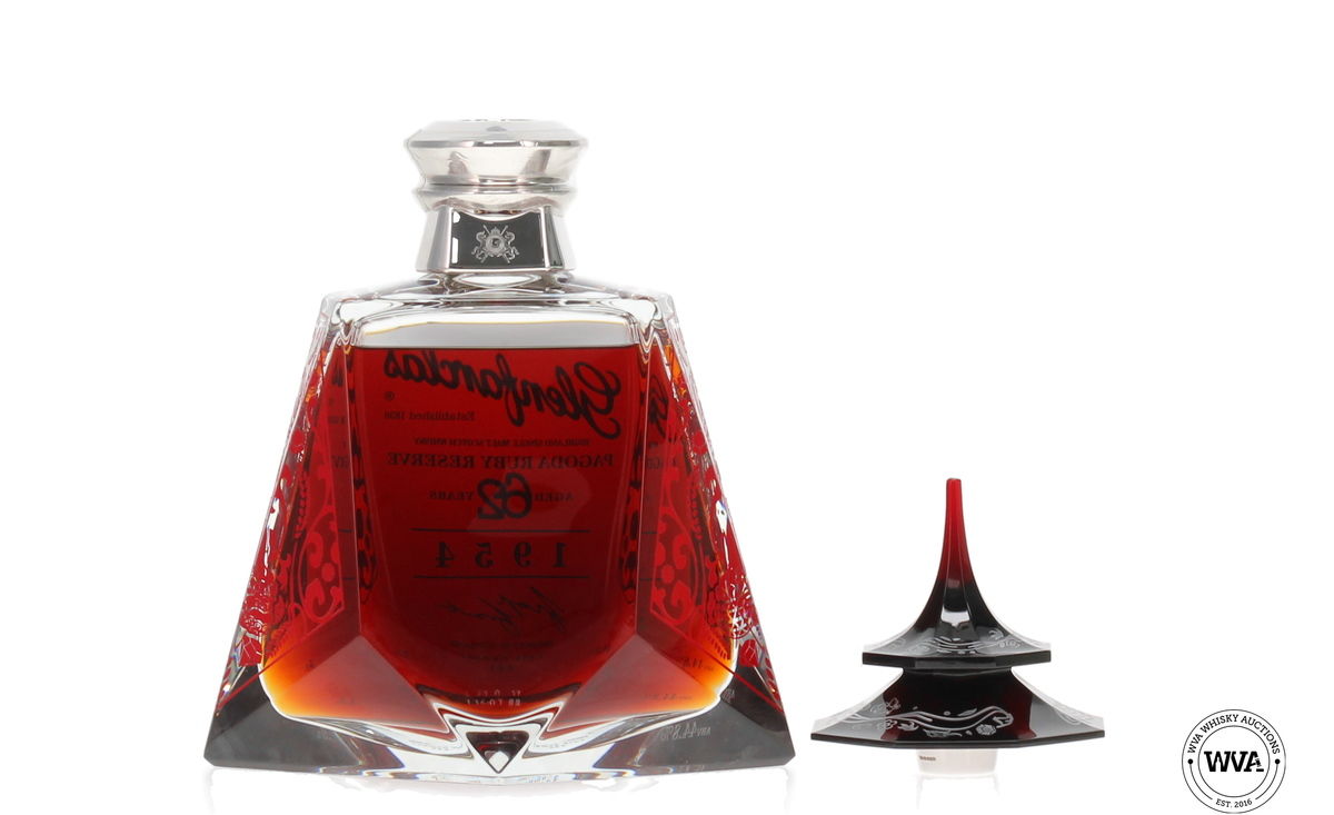Glenfarclas 62 Year Old 1954 Magnum #445 (1.5ltr) - Pagoda Ruby Reserve (Silver Edition) No.58 of 62