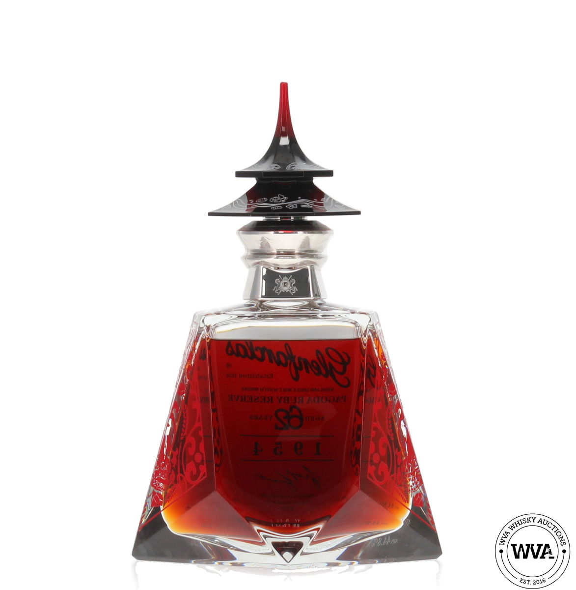 Glenfarclas 62 Year Old 1954 Magnum #445 (1.5ltr) - Pagoda Ruby Reserve (Silver Edition) No.58 of 62