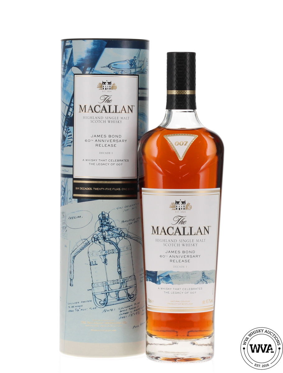 Macallan James Bond 60th Anniversary - Decade I