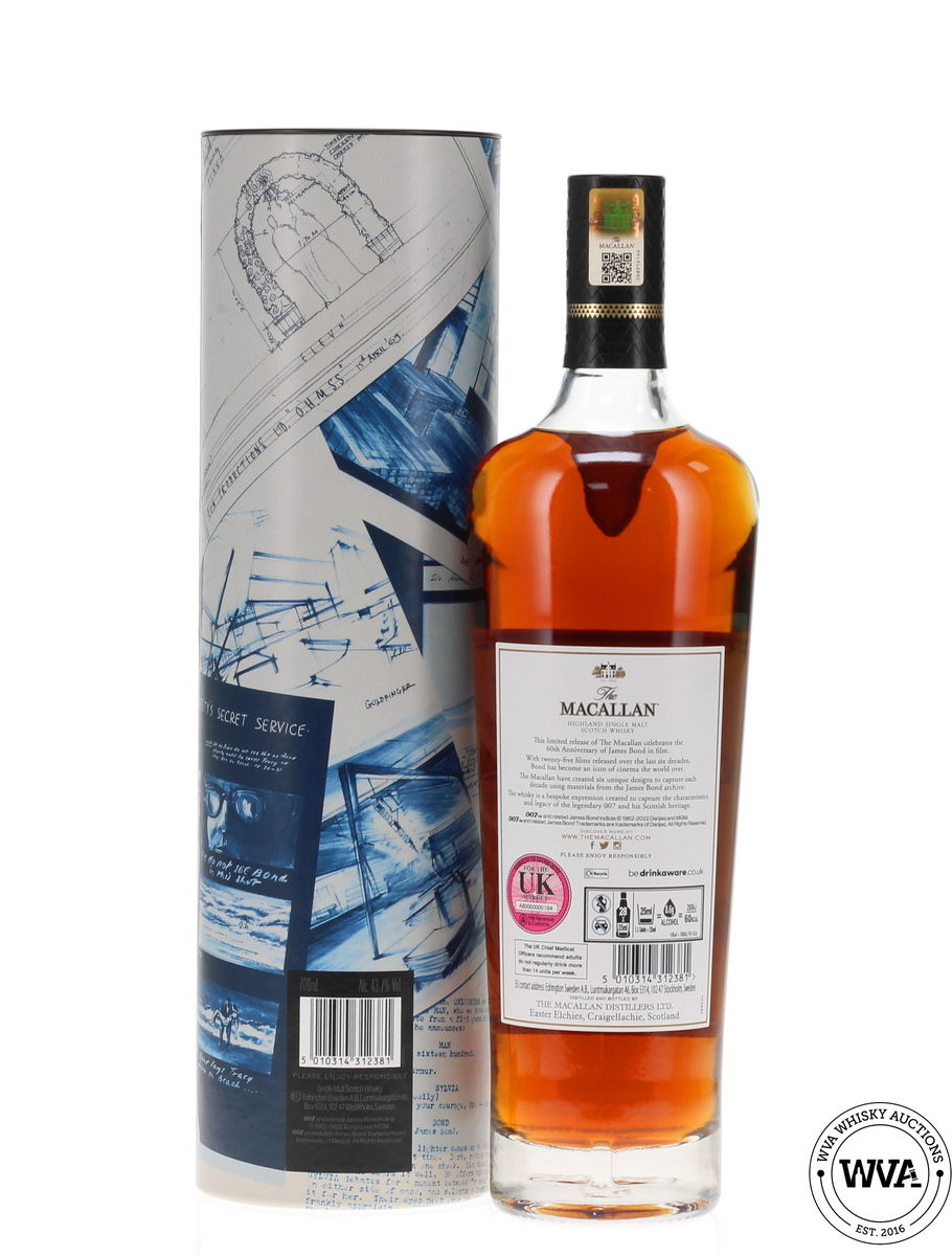 Macallan James Bond 60th Anniversary - Decade I