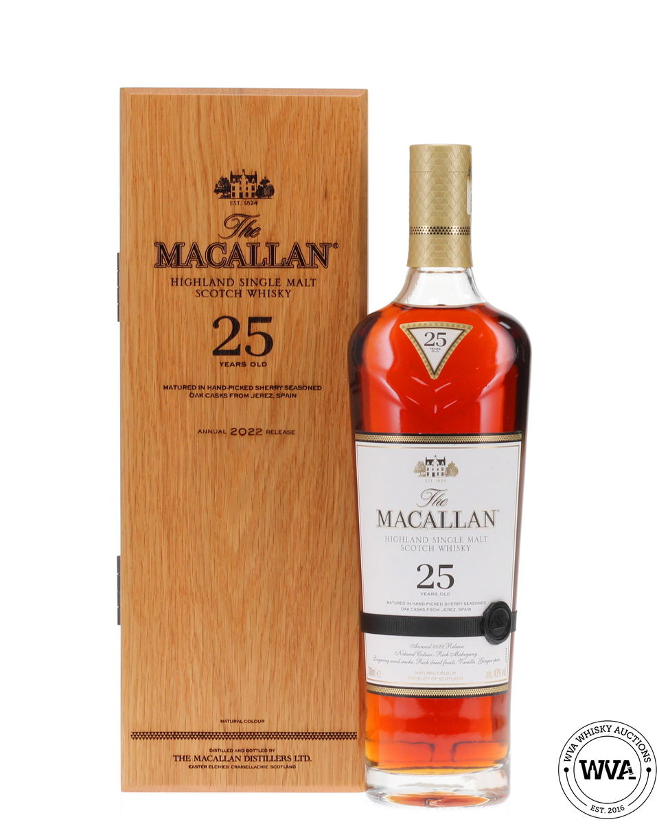Macallan 25 Year Old Sherry Oak (2022) 
