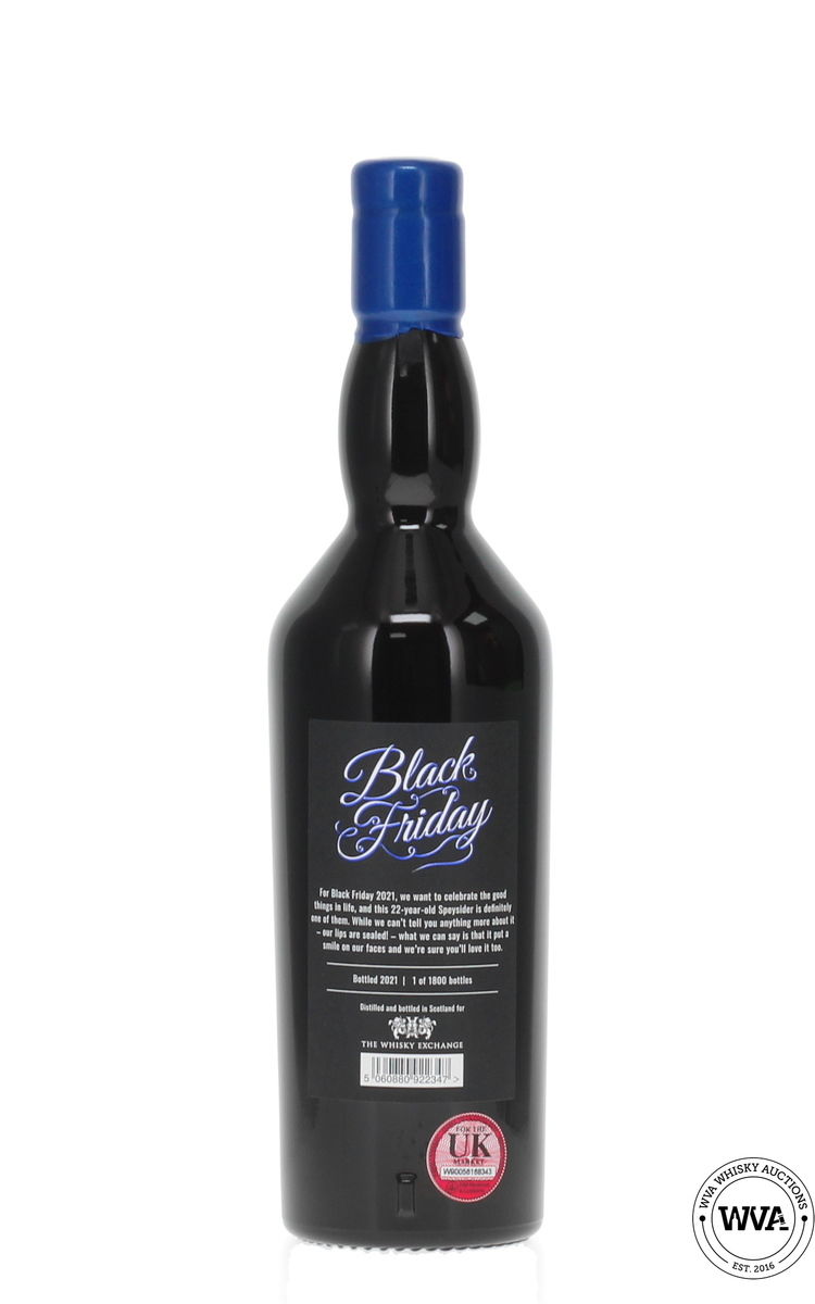 Black Friday 22 Year Old - 2021 Edition The Whisky Exchange