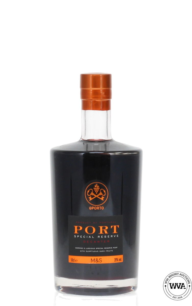 M&S Special Reserve Port Decanter