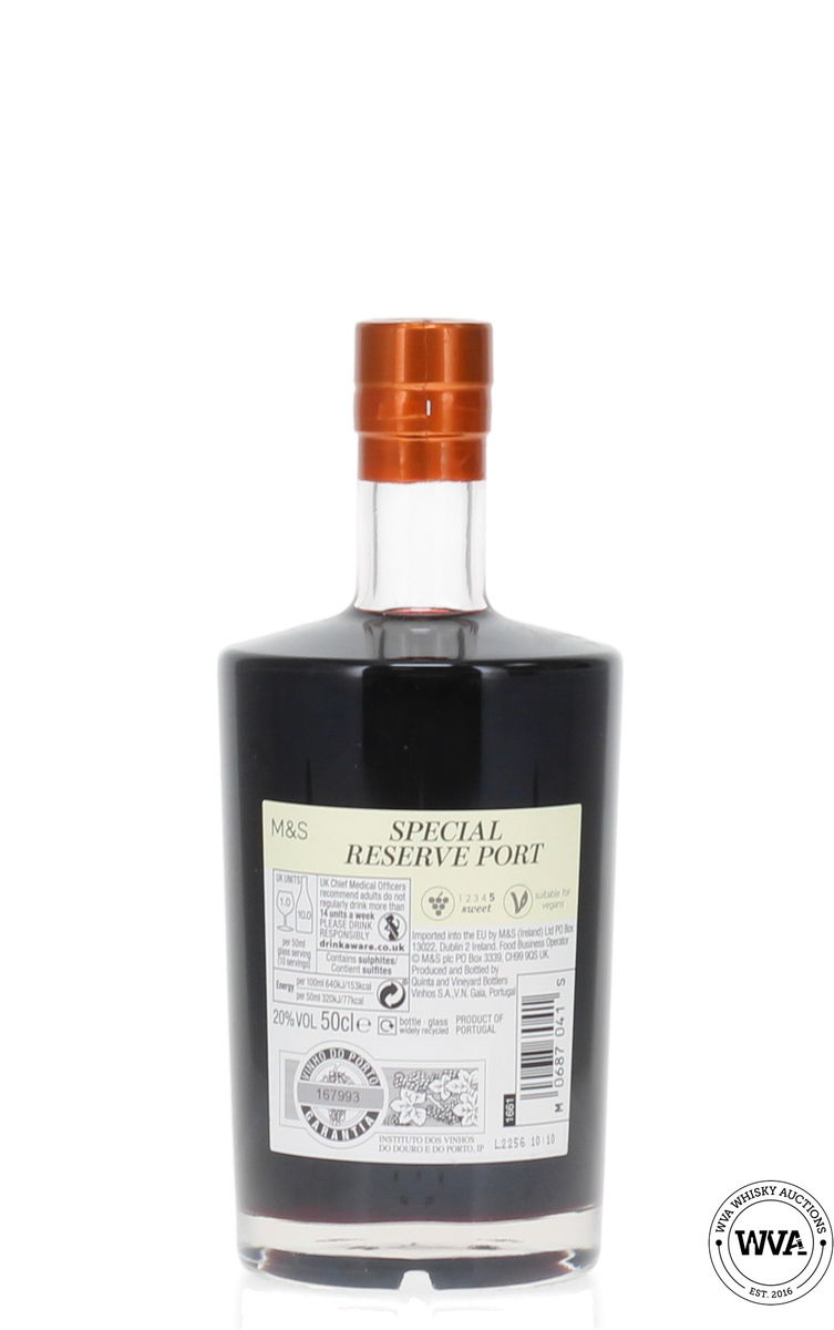M&S Special Reserve Port Decanter
