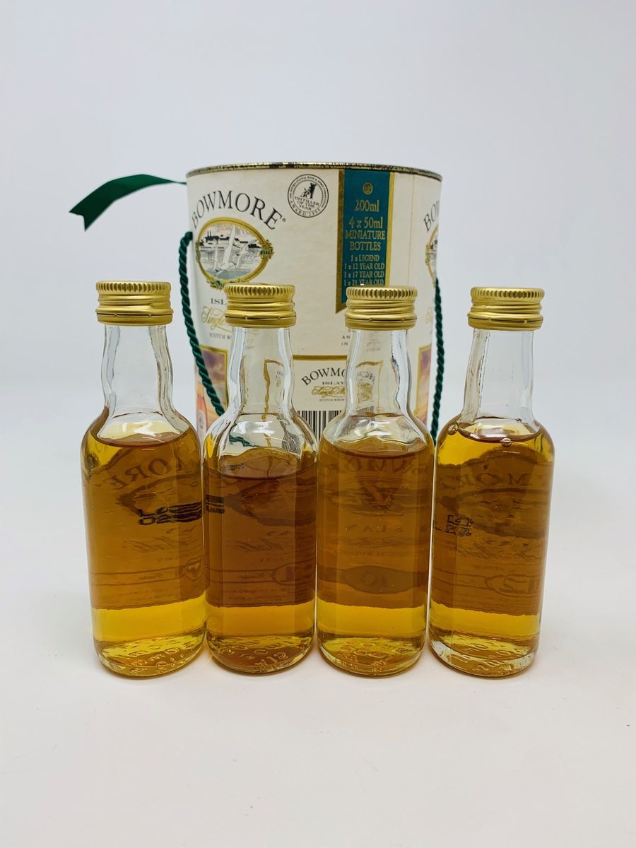 BOWMORE MINIATURE PACK 4 X 5CL 