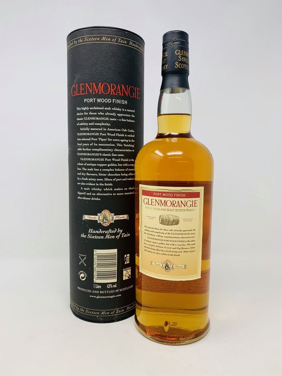 GLENMORANGIE PORT WOOD FINISH 1 LITRE