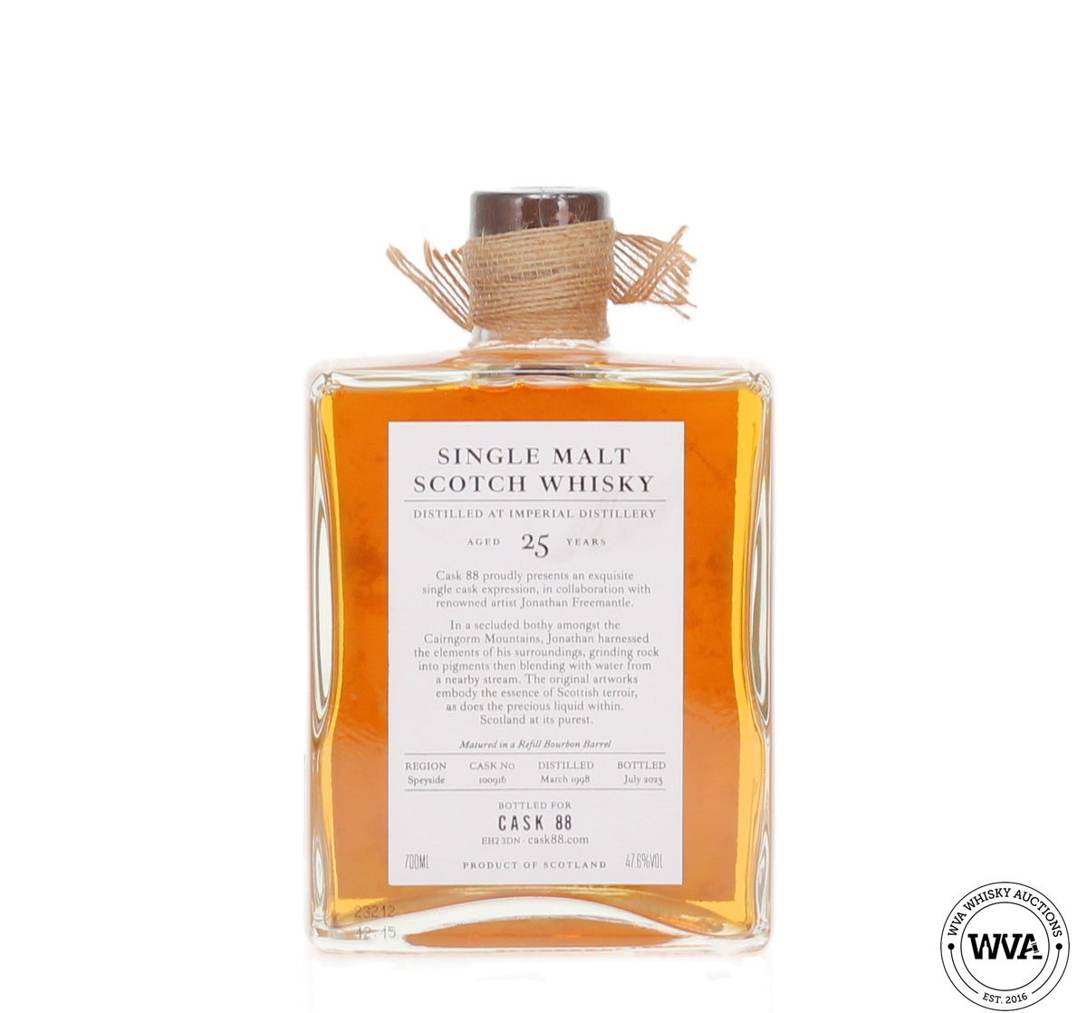 Imperial 25 Year Old 1998 #100916 - Cask 88 Exclusive