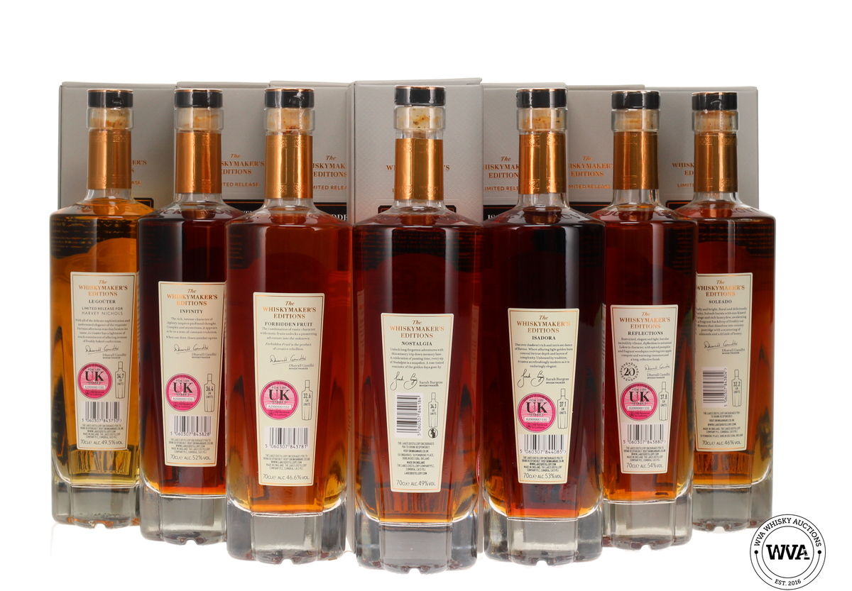 Lakes The Whisky Maker's Editions - Full Set (28x70cl)