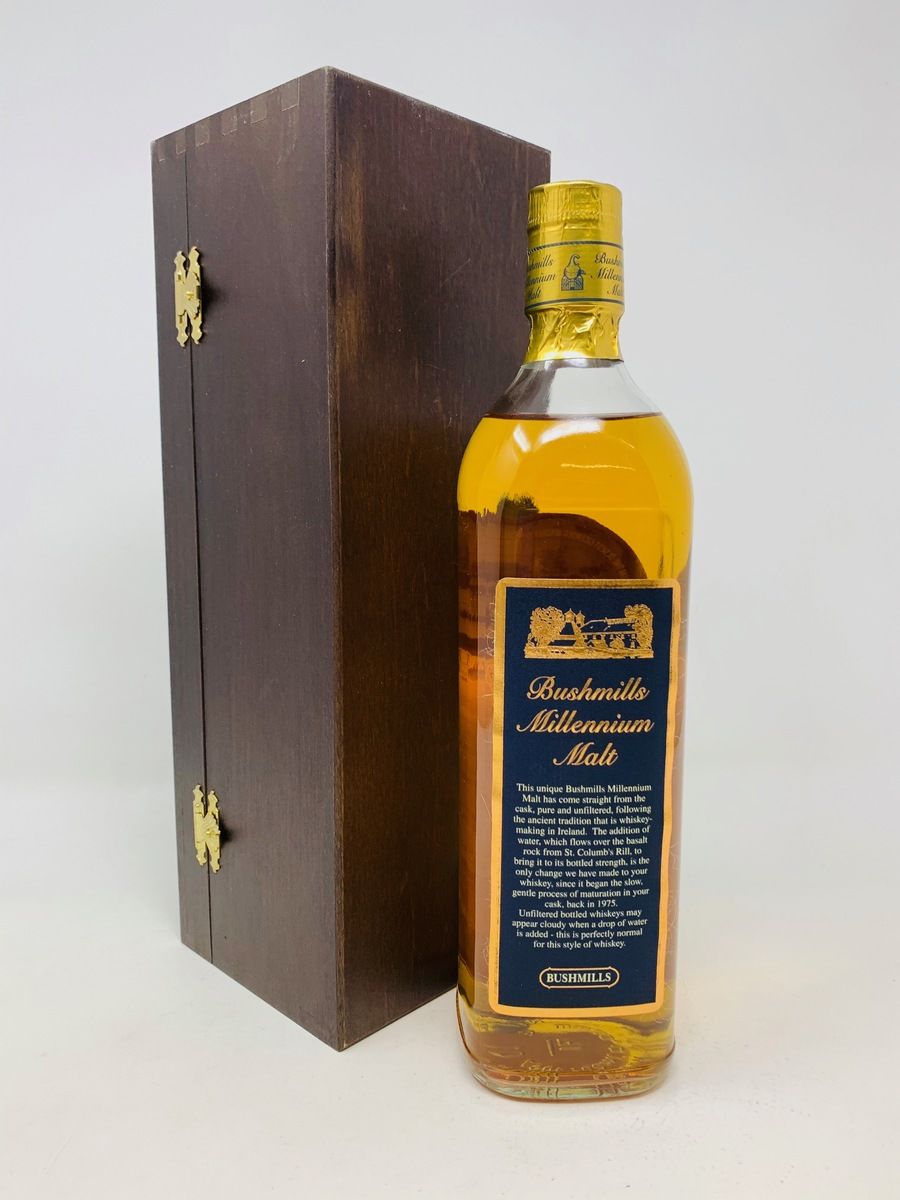 BUSHMILLS 1975 MILLENNIUM MALT SINGLE CASK #230 WORLD OF WHISKIES "ANGEL'S SHARE"