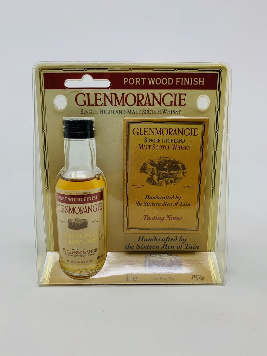 GLENMORANGIE PORT WOOD FINISH MINIATURE